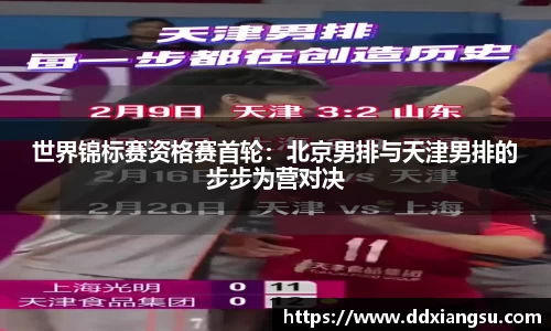 世界锦标赛资格赛首轮：北京男排与天津男排的步步为营对决